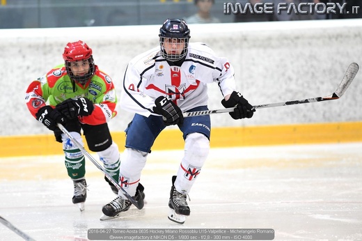 2018-04-27 Torneo Aosta 0635 Hockey Milano Rossoblu U15-Valpellice - Michelangelo Romano